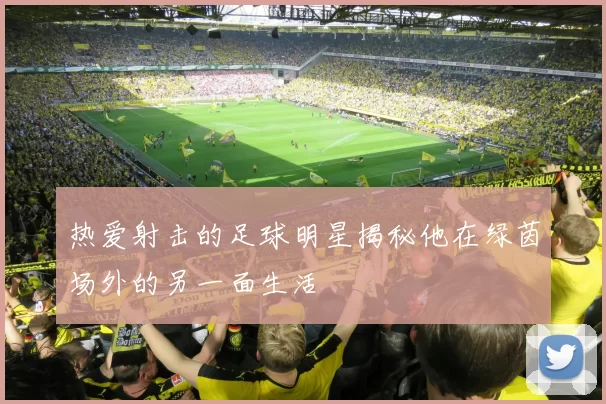 热爱射击的足球明星揭秘他在绿茵场外的另一面生活