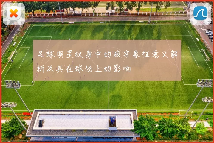足球明星纹身中的狼字象征意义解析及其在球场上的影响