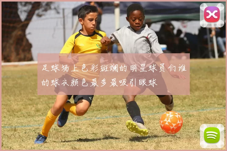 足球场上色彩斑斓的明星球员们谁的球衣颜色最多最吸引眼球