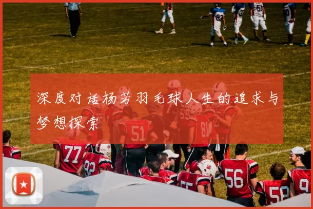 深度对话杨芳羽毛球人生的追求与梦想探索