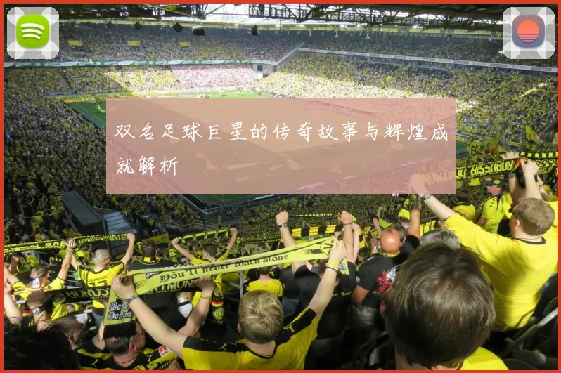 双名足球巨星的传奇故事与辉煌成就解析